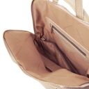 TL Bag Sac à dos Pour Femme en Cuir Souple Beige TL141682