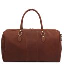 Lisbona Travel Leather Duffle bag - Large Size Brown TL142557
