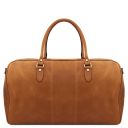 Lisbona Sac de Voyage en Cuir - Grand Modèle Naturel TL142557