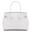 TL Bag Borsa a Mano in Pelle Bianco TL142174