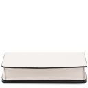 Opera Sac à Main en Cuir et Bandoulière à Chaîne Blanc TL142505