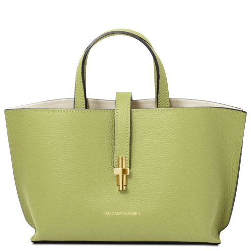 Agatha Sac Cabas en Cuir Lime TL142456