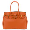 TL Bag Handtasche aus Leder Orange TL142174