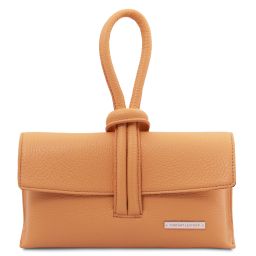 TL Bag Bolso Noche en Piel Apricot TL141990