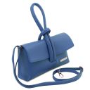 TL Bag Pochette in Pelle Denim TL141990