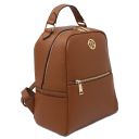 Prisma Rucksack aus Weichem Leder Cognac TL142483