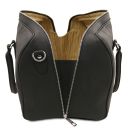 Lisbona Sac de Voyage en Cuir - Petit Modèle Noir TL142558