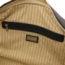 Lisbona Дорожная кожаная сумка-даффл - Маленький размер Черный TL142558