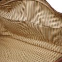 Lisbona Дорожная кожаная сумка-даффл - Маленький размер Темно-коричневый TL142558