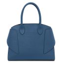 Coccola Borsa a Mano in Pelle Denim TL142421