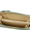TL Bag Lederbrieftasche/Handyhalter mit Tragegurt Mint Grün TL142323