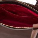 Libra Leather Shoulder bag Dark Brown TL142562