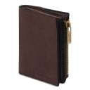 Exclusive Leather Wallet for men Dark Brown TL142591