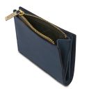 Exclusive Leather Wallet for men Dark Blue TL142591