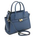 Origami Leather Tote Denim TL142507