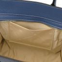 Origami Bolso en Piel Denim TL142507