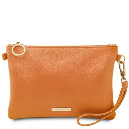 TL Bag Bolso Noche en Piel Suave Apricot TL142029