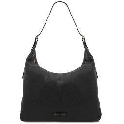 Plenia Borsa Shopping in Pelle Nero TL142569