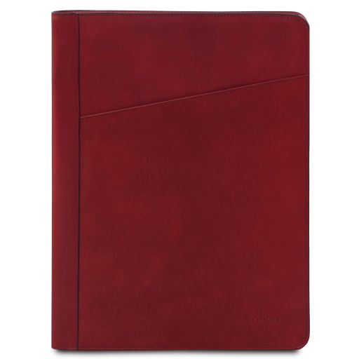 Tiberio Portadocumenti in Pelle Rosso TL142556