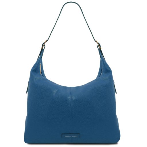 Plenia Borsa Shopping in Pelle Denim TL142569