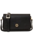 Biscuit Borsa a Tracolla in Pelle Morbida Nero TL142582