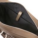Treviso Leather Laptop Briefcase Темный серо-коричневый TL142546