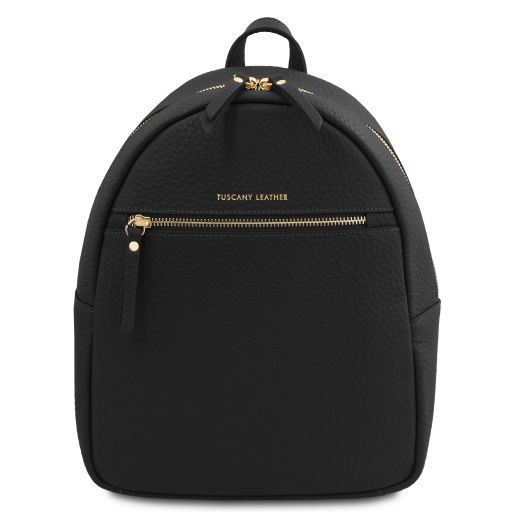 Arco Mochila en Piel Negro TL142584