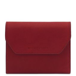 Esclusivo Portafoglio in Pelle Rosso TL142603