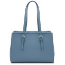 TL Bag Sac Bandoulière en Cuir Denim TL142037