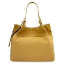 Diade Bolso Shopping en Piel Suave Amarillo TL142587