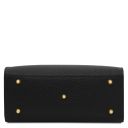 Croque Leather Handbag Black TL142565