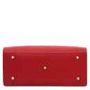 Croque Sac Cabas en Cuir Rouge Lipstick TL142565