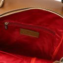 Mauritius Sac à dos en Cuir Souple et Trousse de Toilette en Cuir Souple Cognac TL142611