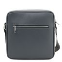 Luke Sac en Cuir Saffiano Pour Homme Gris TL142550