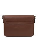 Messenger Sac Messenger en Cuir Saffiano Café TL142549