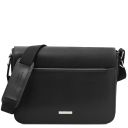 Messenger Sac Messenger en Cuir Saffiano Noir TL142549