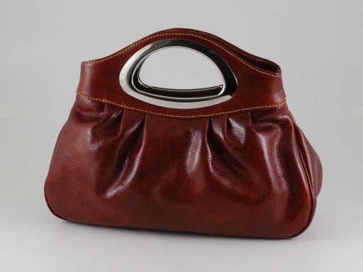 Nicole Lady Leather bag Brown TL140690
