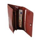 Эксклюзивный кожаный бумажник для женщин Коричневый TL140787