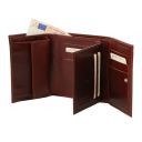 Elégant Portefeuille en Cuir Pour Femme Marron TL140790