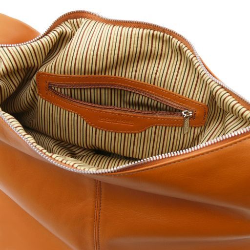 tan leather hobo bag