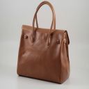 Erika Lady Leather bag - Large Size Black TL140925