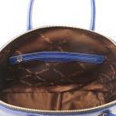 TL KeyLuck Shopper Tasche aus Saffiano Leder Dunkelblau TL141229