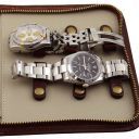 Exclusive Travel Leather Watch Case Dark Brown TL141292