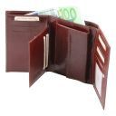 Exclusive 3 Fold Leather Wallet for Women Black TL141314