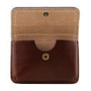 Exclusive Leather Business Cards Holder Red TL141378