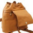 Sapporo Soft Leather Backpack for Women Черный TL141421