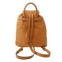 Sapporo Soft Leather Backpack for Women Light Taupe TL141421