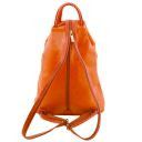 Shanghai Leather Backpack Coral TL141433