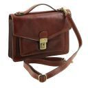 Eric Leather Crossbody Bag Honey TL141443