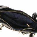 Patty Saffiano Leather Convertible bag Black TL141455